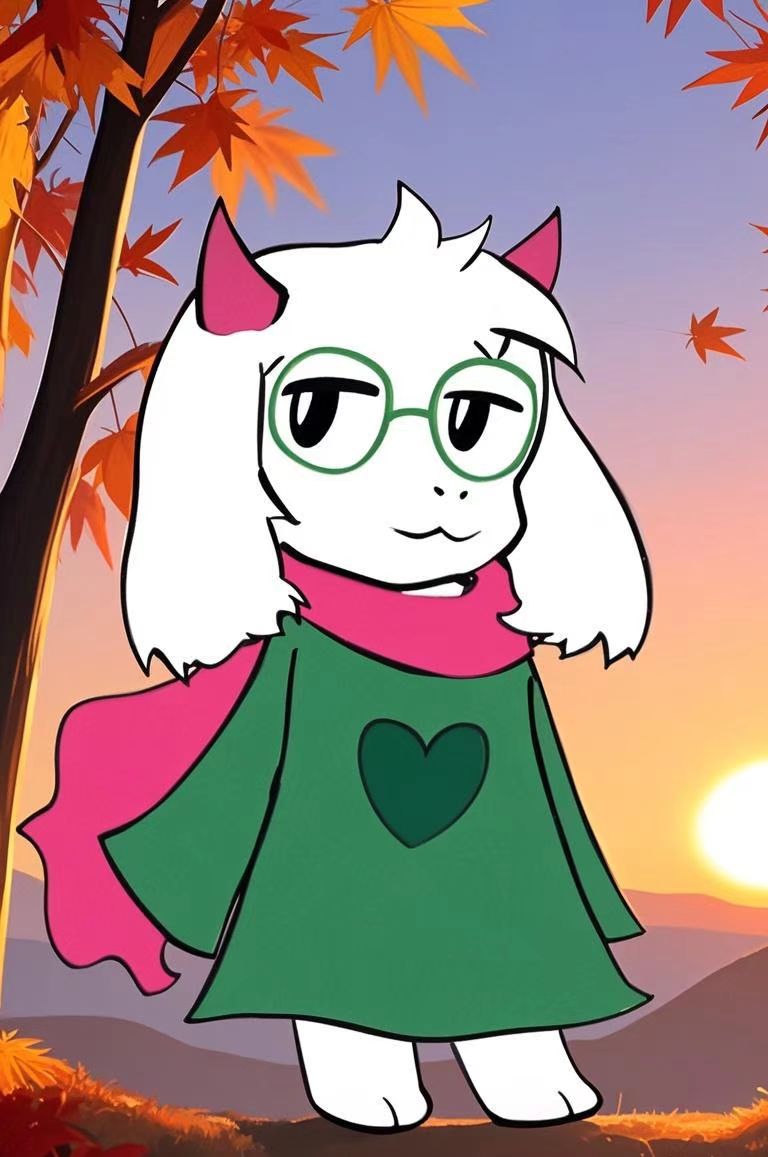 ralsei (undertale (series) and etc) created by lamboy