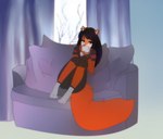 Rating: s
ID: 5297929
Date: 2025-01-09 22:28:32 -0500
Status: active
Score: 14
2021 4_toes anthro arms_bent beverage black_bottomwear black_clothing black_gloves black_hair black_handwear black_nose black_shirt black_shorts black_t-shirt black_topwear blue_curtains blue_eyes bottomwear breasts cleavage clothed clothed_anthro clothed_female clothing colored container cup digital_drawing_(artwork) digital_media_(artwork) ear_piercing ear_ring english_description feet female female_anthro fingerless_gloves fluffy fluffy_tail fully_clothed fully_clothed_anthro fully_clothed_female fur furniture gloves grey_body grey_fur gwen_gladys_vega hair handwear hi_res holding_beverage holding_container holding_cup holding_object holding_tea_cup inside light lighting long_hair long_tail mammal multicolored_body multicolored_fur on_sofa orange_body orange_fur orange_tail pallid-panda paws piercing pillow plant purple_pillow purple_sofa ring_piercing rodent sciurid shaded shirt shorts sitting sitting_on_sofa sofa solo t-shirt tail tan_body tan_fur tan_inner_ear tea_bag tea_cup toes topwear tree tree_squirrel two_tone_body two_tone_fur window window_curtains post #5297929