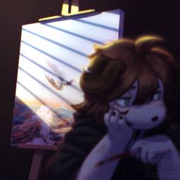Rating: s
ID: 5708190
Date: 2025-07-14 11:42:56 -0400
Status: active
Score: 14
1:1 2025 ambiguous_gender anthro artist_name black_clothing black_hoodie black_nails black_topwear brown_hair brush canid canine canis clothed clothed_anthro clothing colored_nails depth_of_field digital_drawing_(artwork) digital_media_(artwork) domestic_dog english_description female_(lore) hair hand_on_face hi_res holding_brush holding_object holding_paintbrush hoodie icarus joan_(salamanding) light lighting mammal mouthless nails paintbrush painting salamanding sea solo text topwear water watermark wings post #5708190
