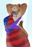 Rating: s
ID: 5631107
Date: 2025-06-09 14:46:25 -0400
Status: active
Score: 15
absurd_res anthro blue_eyes breasts clothed clothing disney dress ear_piercing felid female fur hands_behind_head hi_res kyuuoku lion mammal nala_(the_lion_king) pantherine piercing simple_background solo tail the_lion_king post #5631107