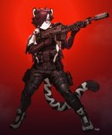 Rating: s
ID: 3713069
Date: 2022-11-25 17:33:16 -0500
Status: active
Score: 98
2022 4_fingers absurd_res anthro bottomwear clothed clothing digital_media_(artwork) felid feline fingers gradient_background gun hair hair_over_eye hi_res holster holstered_pistol m240 machine_gun male mammal nilani_(pocket-sand) one_eye_obstructed pgm300 ranged_weapon red_background signature simple_background solo streetwear techwear topwear weapon post #3713069