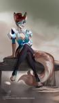 Rating: s
ID: 1610378
Date: 2018-07-27 13:54:11 -0400
Status: active
Score: 51
2018 anthro aomori aonika biped blue_hair breasts brown_hair canid canine claws cleavage clothed clothing crossed_legs digital_media_(artwork) ear_piercing felid female footwear fox fur hair hybrid legwear leopard looking_at_viewer mammal multicolored_hair pantherine paws piercing purple_eyes short_hair signature sitting socks solo stockings toe_claws toeless_footwear toeless_socks post #1610378