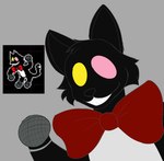 Rating: s
ID: 5635186
Date: 2025-06-11 12:29:06 -0400
Status: active
Score: 17
absurd_res ambiguous_gender anonymous_artist anthro black_body black_ears bow_tie deltarune domestic_cat electronics felid feline felis fur hi_res looking_at_viewer male mammal microphone mike_(deltarune) pink_eyes pluey_(deltarune) sketch smile solo toothy_grin undertale_(series) white_body white_fur yellow_eyes post #5635186