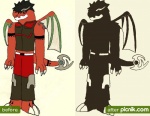 Rating: s
ID: 125749
Date: 2011-03-25 23:21:01 -0400
Status: active
Score: -3
barefoot bottomwear claws clothed clothing dragon feet fully_clothed jet_(character) male membrane_(anatomy) membranous_wings mythological_creature mythological_scalie mythology pants scalie solo standing tail text topwear unknown_artist url vest wings post #125749
