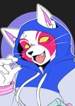 Rating: s
ID: 5360790
Date: 2025-02-09 00:17:16 -0500
Status: active
Score: 103
absurd_res anthro clothed clothing domestic_cat empty_eyes epic_games facial_markings fangs felid feline felis fortnite fur head_markings hi_res hood_up hoodie inner_ear_fluff looking_at_viewer male mammal markings notched_ear nyanja_(fortnite) open_mouth open_smile pink_inner_ear pink_tongue saku1saya smile solo teeth tongue topwear tuft whiskers white_body white_fur yellow_eyes post #5360790