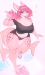 Rating: s
ID: 5567629
Date: 2025-05-12 18:10:49 -0400
Status: active
Score: 23
2025 2_tails accessory anthro belly big_breasts big_butt big_ears black_bottomwear black_clothing black_shirt black_shorts black_topwear blue_eyes bottomwear breasts butt claws clothed clothed_anthro clothed_female clothing dancing digital_media_(artwork) female fish full-length_portrait gesture hair hand_gesture hi_res lips long_hair looking_at_viewer marine multi_tail navel non-mammal_breasts non-mammal_ears non-mammal_hair non-mammal_navel overweight paws pink_body pink_hair pink_scales pink_skin portrait scales shark sharp_teeth shirt shorts simple_background slightly_chubby slightly_chubby_female solo spots tail teeth topwear v_sign white_background yabeweny post #5567629