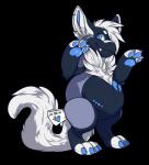 Rating: s
ID: 1954757
Date: 2019-08-07 16:59:13 -0400
Status: active
Score: 9
3_fingers 4_toes alpha_channel ambiguous_gender animate_inanimate anthro biped black_body blue_claws blue_eyes blue_pawpads chest_tuft claws digital_drawing_(artwork) digital_media_(artwork) digitigrade ear_piercing eddie_(dessy) fangs feet fingers fluffy fluffy_tail full-length_portrait grey_body hair head_tuft hi_res hybrid inner_ear_fluff living_plushie multicolored_body muzz pawpads piercing plushie plushie_tag portrait shaded simple_shading solo stitch_(sewing) tail teeth three-quarter_view toes tuft two_tone_body white_hair post #1954757