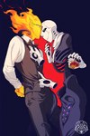 Rating: s
ID: 4728131
Date: 2024-04-18 11:49:19 -0400
Status: active
Score: 13
animated_skeleton bone bow_tie clothing container cup drinking_glass duo eyewear fire floating_hands gaster glass glass_container glass_cup glasses gloves glowing glowing_eyes grillby hands_behind_back handwear hi_res humanoid humanoid_hands male male/male multiple_hands noseless reignbeaux13 rib_cage simple_background skeleton smile tumbler undead undertale undertale_(series) watermark watermarked_at_source wearing_glasses post #4728131