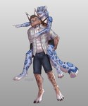 Rating: s
ID: 5021474
Date: 2024-08-31 12:12:23 -0400
Status: active
Score: 27
2024 4_toes 5:6 5_fingers abs anthro black_claws blue_body blue_eyes blue_hair blue_spots bottomwear breasts carrying_another chest_tuft claws clothed clothing cybernetic_arm cybernetic_limb duo feet felid feline female fingers fur grey_body grey_eyes grey_fur hair hi_res inner_ear_fluff khajiit leopard looking_at_another looking_at_partner looking_back looking_back_at_another looking_back_at_partner lynx m'ria_(maks_hunt) maks_(maks_hunt) male mammal markings microsoft navel open_mouth pantherine panties pareo pawprint_print piggyback pink_nose reaching_out riding_on_back seraphim seraphim_(artist) shirt shorts simple_background sling_bra smile snow_leopard spots spotted_body spotted_fur standing tail teeth text the_elder_scrolls toes tongue topwear tuft unbuttoned_shirt underwear url white_body white_claws white_fur post #5021474