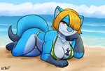 Rating: s
ID: 5327725
Date: 2025-01-24 12:23:15 -0500
Status: active
Score: 24
anthro beach bear213 big_breasts bikini blonde_hair blue_body blue_fur breast_tattoo breasts cleavage clothed clothing cloud female full_render fur hair hi_res hi_rez mammal mustelid neck_tuft otter outside short_hair solo swimwear tail tattoo thick_thighs tuft two-piece_swimsuit water post #5327725