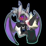 Rating: s
ID: 2889947
Date: 2021-08-21 17:10:10 -0400
Status: active
Score: 16
1:1 alpha_channel anthro bat blue_outline bluemagicsteban blush canid canine canis clothed clothing digital_media_(artwork) domestic_dog duo female female_(lore) fully_clothed grabbing_arms green_outline hair half-length_portrait hollow_knight husky kissing licking love male male/female mammal megabat membrane_(anatomy) membranous_wings monika_(ceyemeka) multicolored_outline nordic_sled_dog nose_lick outline ponytail portrait purple_eyes shirt shirt_logo simple_background spitz t-shirt tank_top team_cherry tongue tongue_out topwear transparent_background val_(ceyemeka) wings post #2889947