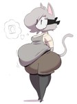 Rating: s
ID: 5136110
Date: 2024-10-24 10:42:12 -0400
Status: active
Score: 26
2023 animal_mask anthro arm_wraps bandage bandaged_chest belly belt big_belly big_butt biped black_belt black_eyes black_nose black_whiskers boots bottom_heavy bottomwear breasts butt canned_food cat_tail cheek_tuft chest_wraps clothed clothed_anthro clothed_female clothing colored digital_drawing_(artwork) digital_media_(artwork) domestic_cat eye_through_hair eyelashes eyelashes_through_hair facial_tuft feet felid feline felis female footwear full-length_portrait fupa fur fur_tuft furgonomic_bottomwear furgonomics gata_preobrazhenskaya gata_the_future_russian_kitty grey_body grey_clothing grey_fur grey_hair grey_knee_boots grey_knee_highs grey_shirt grey_tail grey_tank_top grey_topwear grey_tuft hair hair_over_eye knee_boots knee_highs legwear maddeku mammal mask navel_outline neck_wraps obese obese_anthro obese_female overweight overweight_anthro overweight_female pictographics pointy_ears portrait prick_ears russian_blue shaded shirt shoes simple_background small_feet solo standing tail tank_top thought_bubble three-quarter_view tight_clothing topwear translucent translucent_hair tuft whiskers white_background wraps post #5136110