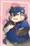 Rating: s
ID: 5584703
Date: 2025-05-19 20:21:00 -0400
Status: active
Score: 3
anthro belt blush bottomwear canid canine canis clothing domestic_dog eyebrows fur grey_body grey_fur hat headgear headwear hi_res lifewonders male mammal moritaka_(tas) overweight scout_uniform shorts solo thick_eyebrows to1o7 tokyo_afterschool_summoners post #5584703