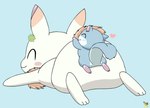 Rating: s
ID: 5514356
Date: 2025-04-19 09:33:01 -0400
Status: active
Score: 10
artist_logo blue_background blue_body blue_fur butt clover_(happy_happy_clover) clover_(plant) clover_leaf duo eyes_closed female female_feral feral flying_squirrel four_leaf_clover fur happy_happy_clover heart_symbol hickory_(happy_happy_clover) lagomorph larger_female leaf leporid logo lying male male_feral mammal on_front pichu90 plant rabbit rodent sciurid simple_background size_difference smaller_male tail tail_hug white_body white_fur post #5514356