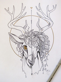 2016 ambiguous_gender antlers bone brown_eyes casynuf cervine directional_arrow feral front_view fur headshot_portrait hi_res horn intersection leaves looking_at_viewer mammal photo portrait signature simple_background skeleton slit_pupils solo traditional_media_(artwork) white_background
Rating: Safe
Score: 1
User: Nicklo6649
Date: April 19, 2018 2016 ambiguous_gender antlers bone brown_eyes casynuf cervine directional_arrow feral front_view fur headshot_portrait hi_res horn intersection leaves looking_at_viewer mammal photo portrait signature simple_background skeleton slit_pupils solo traditional_media_(artwork) white_background
Rating: Safe
Score: 1
User: Nicklo6649
Date: April 19, 2018