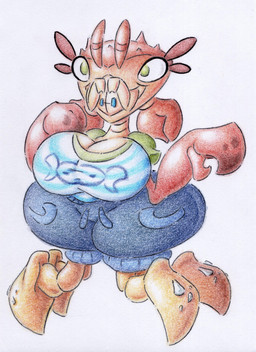 Rating: s
ID: 5708478
Date: 2025-07-14 14:25:38 -0400
Status: pending
Score: 1
2025 absurd_res anthro arthropod big_breasts blue_clothing breasts claws clothing crab crustacean decapod female green_eyes hi_res malacostracan shar0makai simple_background solo thick_thighs traditional_media_(artwork) white_background post #5708478