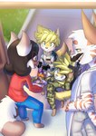 Rating: s
ID: 5545508
Date: 2025-05-03 04:05:04 -0400
Status: active
Score: 9
2024 absurd_res age_difference anthro biped black_hair black_nose blonde_hair bob's_burgers candy canid canine character_request claws clothed clothing cosplay costume cousins_(lore) day dessert digitigrade domestic_cat eyewear facial_hair felid feline felis female food fox galo galo_(character) ghostbusters glasses group gun hair halloween halloween_costume hi_res holding_candy holding_food holding_gun holding_object holding_ranged_weapon holding_weapon holidays larger_female larger_male male mammal military_uniform mustache older_female older_male open_mouth outside ranged_weapon sharp_teeth short_hair size_difference smaller_female smaller_male standing tammy_(tycloud) teeth toe_claws tongue trick-or-treating tycloud uniform weapon wearing_glasses white_body yellow_body young young_anthro young_female young_male younger_female younger_male post #5545508