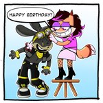 Rating: s
ID: 5642444
Date: 2025-06-14 18:16:22 -0400
Status: active
Score: 4
1:1 absurd_res accessory animal_humanoid anthro armwear athletic athletic_anthro belt_buckle biped black_body black_clothing black_eyebrows black_fur black_leggings black_legs black_legwear blush boots bottomwear buckle canid canine clenched_teeth clothed clothed_anthro clothed_female clothed_male clothing colored damoart dress ear_markings eyebrows eyelashes eyeshadow eyewear eyewear_on_head facial_tuft fan_character female female_anthro fingers fluffy fluffy_tail footwear fox fox_tail fur fur_markings fur_tuft furgonomics furniture glasses glistening glistening_eyes gloves_(marking) goggles goggles_on_head hair half-closed_eyes happy head_tuft headgear headwear hi_res high_heeled_boots high_heels highlights_(coloring) humanoid humanoid_hands interspecies lagomorph lagomorph_humanoid leggings legwear leporid leporid_humanoid long_ears long_hair looking_at_another looking_down looking_pleasured makeup male mammal mammal_humanoid markings multicolored_body multicolored_clothing multicolored_ears multicolored_fur multicolored_tail narrowed_eyes nipples open_mouth orange_body orange_fur pink_bottomwear pink_clothing pink_eyes pink_skirt pink_topwear pointy_ears pupils rabbit rabbit_ears raised_tail red_fox red_hair scrubby_the_rabbit_(jaydiman) seductive shoes skirt smile standing standing_on_toes stool tail tail_markings tail_motion tail_tuft tailwag teeth teeth_showing topwear true_fox tuft violeta_(damoart) yellow_eyes post #5642444