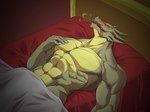 Rating: s
ID: 5553299
Date: 2025-05-06 15:17:51 -0400
Status: active
Score: 7
4:3 abs anthro aroused bed bed_sheet bedding bedroom biceps bodily_fluids breath claws demon dragon eastern_dragon furniture green_body hi_res jackie_chan_adventures male multicolored_body muscular muscular_anthro muscular_male mythological_creature mythological_scalie mythology nails nude open_mouth panting pecs red_eyes scalie serratus sh1ron2 shendu simple_background solo sweat tongue tongue_out triceps two_tone_body post #5553299