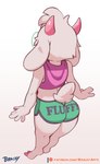 Rating: s
ID: 5587043
Date: 2025-05-20 21:10:24 -0400
Status: pending
Score: 54
2024 2_horns anthro bottomwear bovid brachyzoid butt caprine clothed clothed_anthro clothed_male clothing crop_top deltarune english_text eyewear femboy floppy_ears fur glasses goat green_bottomwear green_clothing green_eyewear green_glasses green_shorts hooves horn long_ears looking_away male mammal pawpads pink_clothing pink_crop_top pink_hooves pink_horn pink_pawpads pink_shirt pink_topwear ralsei shirt short_tail shorts solo standing tail text topwear undertale_(series) wearing_glasses white_body white_fur post #5587043