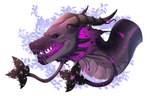 Rating: s
ID: 2915007
Date: 2021-09-06 17:42:00 -0400
Status: active
Score: 27
2021 alegrimm ambiguous_gender black_body black_face black_horn black_sclera black_skin black_spikes black_spots black_teeth black_tentacles black_vines bodily_fluids cheek_frill cheek_spikes curved_horn digital_media_(artwork) dragon european_mythology facial_spikes female_(lore) feral frill_(anatomy) glowing glowing_frill glowing_spots glowing_tongue grey_body grey_face grey_horn grey_scales grey_skin grey_tentacles headshot_portrait horn membrane_(anatomy) membranous_frill multicolored_body multicolored_face multicolored_skin multicolored_tentacles mythological_creature mythological_scalie mythology open_mouth plant portrait pupils purple_body purple_eyes purple_face purple_frill purple_glow purple_nose purple_skin purple_spots purple_tentacles purple_tongue roselynn_(crydos) saliva saliva_string scales scalie sharp_teeth side_view simple_background slit_pupils smooth_horn snarling solo spikes spikes_(anatomy) spots teeth tendrils tentacle_maw tentacles thorny_vines tongue venom vines western_dragon white_background post #2915007