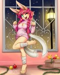 Rating: s
ID: 5234291
Date: 2024-12-10 05:11:24 -0500
Status: active
Score: 49
2013 4:5 4_toes 5_fingers abluedeer ankle_warmers anthro barefoot biped braided_hair breasts buckteeth christmas christmas_decorations cleavage cleavage_cutout clothed clothed_anthro clothed_female clothing cutout eyebrows feet female female_anthro fingers fist floor front_view full-length_portrait green_hair hair hi_res holidays humanoid_hands inside lagomorph leporid long_hair looking_at_viewer mammal medium_breasts monotone_body monotone_hair night on_one_leg one_eye_closed open_mouth open_smile pantsless pantsless_anthro pantsless_female pink_clothing pink_sweater pink_topwear plantigrade portrait pose rabbit red_hair scarf smile smiling_at_viewer solo standing sweater tail tan_body teeth tiptoes toes tongue topwear wall_(structure) white_scarf white_sclera window wink winking_at_viewer winter post #5234291