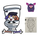Rating: s
ID: 5534592
Date: 2025-04-27 17:32:16 -0400
Status: active
Score: 21
anthro beanie big_feet calico_cat clothing derp_eyes digital_media_(artwork) domestic_cat ear_piercing ear_ring epic_games feet felid feline felis female fortnite fur furby hat headgear headwear humor mammal meme meow_skulls piercing ring_piercing silly silly_face simple_background skibidi_toilet skibidi_toilet_(species) smile solo tongue tunk_saray_lovesta yellow_eyes post #5534592