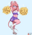 Rating: s
ID: 4569656
Date: 2024-01-31 21:31:15 -0500
Status: active
Score: 36
2024 anthro blue_background blue_eyes bottomwear buckteeth cheerleader cheerleader_outfit clothing female footwear fur grey_clothing grey_footwear grey_shoes hair hi_res legwear looking_at_viewer mammal midriff mouse mouse_girl_(youki029) mr-shin murid murine navel on_one_leg open_mouth pink_body pink_fur pink_hair pink_inner_ear pink_nose pom_poms purple_bottomwear purple_clothing purple_shirt purple_skirt purple_topwear rodent running_shoes shirt shoes simple_background skirt smile socks solo sparkles standing teeth thigh_highs thigh_socks topwear white_bottomwear white_clothing white_footwear white_shirt white_shoes white_skirt white_socks white_topwear post #4569656