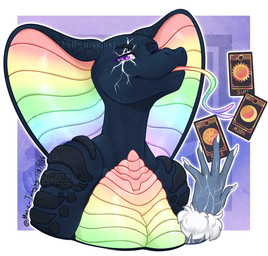 Rating: s
ID: 5303709
Date: 2025-01-12 18:19:48 -0500
Status: active
Score: 19
2024 5_fingers anthro art_fight artist_logo artist_name black_body black_eyebrows black_scales breasts bust_portrait card claws cobra colored dated digital_drawing_(artwork) digital_media_(artwork) english_description english_text eye_scar eyebrows eyelashes facial_scar female finger_claws fingers forked_tongue grey_hand hi_res iridiana_(startrinrose) light lighting logo looking_at_viewer major_arcana maticdesigns multicolored_body multicolored_scales multicolored_tongue non-mammal_breasts one_eye_closed outline portrait purple_background purple_eyelashes purple_eyes rainbow_body rainbow_hood rainbow_scales rainbow_tongue reptile scales scalie scar shaded simple_background smile smiling_at_viewer snake snake_hood solo tarot tarot_card text the_moon_(tarot) the_star_(tarot) the_sun_(tarot) tongue ventral_scales white_claws white_outline post #5303709
