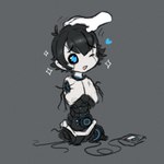 Rating: s
ID: 4969976
Date: 2024-08-07 13:30:52 -0400
Status: active
Score: 39
1:1 4_missing_limbs amputee black_hair black_sclera disability disembodied_hand eyebrows grey_background hair headpat heart_symbol humanoid lonely_cri machine male motley_(lonely_cri) one_eye_closed quadruple_amputee raised_inner_eyebrows robot robot_humanoid simple_background solo sparkles wink wire post #4969976