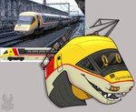 Rating: s
ID: 5083665
Date: 2024-09-30 01:11:09 -0400
Status: active
Score: 78
2023 advanced_passenger_train ambiguous_form ambiguous_gender british_rail clip_studio_paint_(artwork) digital_drawing_(artwork) digital_media_(artwork) electricity grey_background headshot_portrait hi_res how_to_dragon_your_train intercity jaspering living_machine living_train living_vehicle machine open_mouth portrait reference_image shaded simple_background smile soft_shading solo teeth train united_kingdom vehicle windshield_wiper yellow_body post #5083665