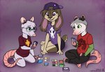 Rating: s
ID: 5587431
Date: 2025-05-21 00:20:27 -0400
Status: active
Score: 25
2025 absurd_res american_opossum anthro black_bottomwear black_clothing black_pants bottomwear buckteeth clothed clothing crossed_legs eyewear fur glasses green_eyes grey_body grey_fur group hi_res kneeling lagomorph leporid lichfang mammal markings marsupial nicole_meadowsong pants pink_tail pink_tongue playing purple_clothing purple_eyes purple_shirt purple_topwear rabbit round_glasses shirt spots spotted_markings spotted_tail tail tail_markings teeth text tongue topwear trio url virginia_opossum young young_anthro post #5587431