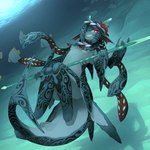 Rating: s
ID: 4246367
Date: 2023-08-21 13:44:05 -0400
Status: active
Score: 57
1:1 2023 3_toes 4_arms 4_fingers accessory ambient_fish ambient_sealife anthro aquatic_dragon arm_fin arm_markings big_tail biped black_body black_markings black_skin black_tail black_tentacles blue_body blue_ears blue_skin blue_tail blue_tentacles breasts brown_ears butt circlet colored countershade_arms countershade_face countershade_legs countershade_skin countershade_tail countershade_torso countershading day detailed_background digital_media_(artwork) dipstick_horn dorsal_fin dragon ear_fins eyelashes eyeshadow feet female female_anthro fin fingers fish floating flower flower_in_hair front_view full-length_portrait gills glowing glowing_eyes green_horn green_spots green_tentacles grin hair hair_accessory hair_over_eye hi_res hip_fins holding_melee_weapon holding_object holding_polearm holding_spear holding_weapon horn huge_tail hybrid kamukamu6392 kemono leg_markings long_hair looking_at_viewer makeup marine markings melee_weapon multi_arm multi_limb multicolored_body multicolored_ears multicolored_horn multicolored_skin multicolored_tail multicolored_tentacles mythological_creature mythological_scalie mythology nude one_eye_obstructed outside pink_pupils plant polearm portrait pseudo_hair pupils purple_eyes red_eyeshadow sand scalie sea shaded shadow shark sharp_teeth small_breasts smile solo spear spots spotted_tentacles tail tail_fin tail_markings teeth tentacle_hair tentacles thick_tail three-quarter_view toes torso_gills two_tone_ears underwater water weapon white_body white_countershading white_skin white_tail yellow_sclera post #4246367