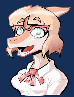 Rating: s
ID: 5672414
Date: 2025-06-28 00:18:13 -0400
Status: pending
Score: 4
alpha_channel anthro blonde_hair bone_frill bow_tie breasts bust_portrait clothed clothed_anthro clothed_female clothing colored dinosaur eyebrow_through_hair eyebrows eyewear female frill_(anatomy) glasses goodbye_volcano_high green_eyes hadrosaurid hair hi_res looking_at_viewer medium_breasts medium_hair multicolored_body multicolored_scales naomi_(gvh) non-mammal_breasts open_mouth open_smile orange_body orange_scales ornithischian ornithopod parasaurolophus portrait prehistoric_species raised_eyebrows reptile scales scalie shaded shirt simple_background smile solo teeth topwear translucent translucent_hair transparent_background two_tone_body two_tone_scales unlimited-edge white_body white_clothing white_scales white_shirt white_topwear post #5672414