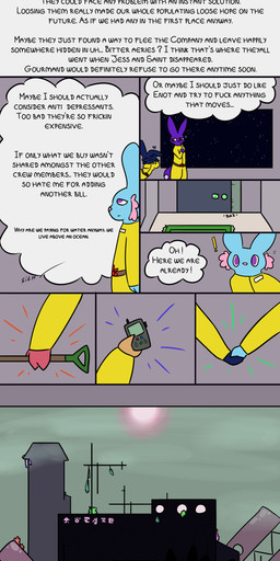 Rating: s
ID: 5690526
Date: 2025-07-06 17:15:00 -0400
Status: active
Score: 28
absurd_res ambiguous_gender anthro comic depression door electronics english_text erinthebat flirting gourmand_(rain_world) hand_holding hi_res hunter_(rain_world) inv_(rain_world) landing lethal_company onomatopoeia outside profanity rain_world rivulet_(rain_world) ship shovel slugcat sound_effects spearmaster_(rain_world) text tools vehicle videocult walkie-talkie watercraft post #5690526