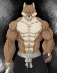 Rating: s
ID: 4248143
Date: 2023-08-22 11:24:24 -0400
Status: active
Score: 31
2023 abs anthro black_nose bleach_(series) brown_body brown_fur canid canine canis chibikoma claws clothed clothing finger_claws fingers fur hi_res humanoid_hands katana male mammal melee_weapon multicolored_body multicolored_fur muscular muscular_anthro muscular_male navel nipples pecs sajin_komamura solo sword topless topless_anthro topless_male two_tone_body two_tone_fur weapon whiskers white_body white_fur wolf post #4248143