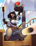Rating: s
ID: 3553224
Date: 2022-09-07 12:51:27 -0400
Status: active
Score: 110
2022 5_fingers absurd_res anthro big_breasts black_hair breasts canid canine canis cannon clothed clothing corset day detailed_background digital_media_(artwork) domestic_dog eyebrows eyelashes female fingers firing_weapon fur gloves hair handwear hi_res jenni_(jennibutt) legwear lingerie mammal navel navel_piercing open_mouth outside piercing pirate pirate_hat pomeranian racoe ranged_weapon sailing_ship sailing_watercraft sails sea_of_thieves ship shooting sky smile solo spitz straddling tattoo teeth tongue topwear torch tuft vehicle watercraft weapon post #3553224