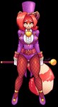 Rating: s
ID: 5078725
Date: 2024-09-27 18:21:40 -0400
Status: active
Score: 18
2022 absurd_res ailurid alpha_channel anthro belt black_belt black_tie_(suit) breasts cane clothing coat collared_shirt cravat dress_shirt eyebrows eyelashes eyeliner facial_markings fake_smile female fishnet_clothing fishnet_legwear fishnet_pantyhose fluffy fluffy_tail footwear frilly frilly_clothing frilly_shirt frilly_topwear fur glistening glistening_belt glistening_body glistening_clothing glistening_footwear glistening_fur glistening_hair glistening_hat glistening_headgear glistening_headwear glistening_high_heels glistening_legwear glistening_neckwear glistening_pantyhose glistening_shoes gloves grin grinning_at_viewer hair handwear hat head_markings headgear headwear hi_res high_heels holding_cane holding_object inner_ear_fluff jamoart legwear looking_at_viewer makeup mammal markings multicolored_body multicolored_fur muzzle_(marking) pantyhose plantigrade purple_clothing purple_coat purple_footwear purple_hat purple_headwear purple_high_heels purple_shoes purple_topwear red_body red_fur red_panda ringmaster_outfit shirt shoes simple_background smile smiling_at_viewer solo striped_markings striped_tail stripes studded_belt studs suit tail tail_markings tailcoat tan_body tan_eyebrows tan_fur tan_markings tiff_(jamoart) topwear transparent_background tuft two_tone_body two_tone_fur two_tone_tail white_clothing white_gloves white_handwear white_shirt white_topwear yellow_eyes yellow_neckwear post #5078725