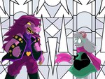 Rating: s
ID: 5626027
Date: 2025-06-07 05:03:31 -0400
Status: pending
Score: 36
2025 2_horns 4:3 abs absurd_res angry anthro belt bodily_fluids bovid bracelet caprine chaosimp2006 clothed clothed_female clothed_male clothing collared_shirt delta_rune_(emblem) deltarune dinosaur dress_shirt duo eye_contact eyewear female female_anthro fist flesh_fang footwear fur glasses goat green_eyewear green_glasses hair head_horn heart_symbol hi_res horn jacket jewelry long_hair looking_at_another male male_anthro mammal pattern_background pink_body pink_horn pink_skin prehistoric_species purple_hair purple_scarf ralsei reptile scalie scared scarf scene_interpretation sharp_teeth shirt shoes simple_background snout spiked_bracelet spikes stained_glass susie_(deltarune) symbol tears tears_of_rage tears_of_sadness teeth topwear undertale undertale_(series) white_body white_fur yellow_sclera post #5626027
