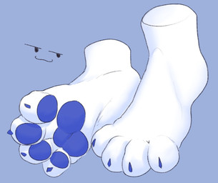 Rating: s
ID: 5400547
Date: 2025-02-27 06:00:38 -0500
Status: active
Score: 49
ambiguous_form ambiguous_gender ambiguous_species blue_background blue_claws blue_pawpads claws feet foot_shot narrowed_eyes pawpads rz54 simple_background smiley_face smug solo white_body post #5400547
