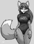 Rating: s
ID: 4556147
Date: 2024-01-25 09:02:38 -0500
Status: active
Score: 77
2024 anthro breasts canid canine clothing dipstick_tail eyebrows eyelashes female fox guide_lines hair hands_on_hips hi_res inner_ear_fluff kursed_(star_fox) leg_markings leotard long_hair looking_at_viewer mammal markings monochrome naaraskettu nintendo sketch solo star_fox tail tail_markings thigh_gap thigh_markings tuft post #4556147