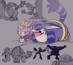 Rating: s
ID: 5576902
Date: 2025-05-16 15:35:14 -0400
Status: active
Score: 21
2025 absurd_res acting_like_a_cat ambiguous_gender amphibian anthro artist_name belt big_the_cat biped blaze_the_cat bucket clawing clawing_tree clothed clothed_anthro clothing container digital_drawing_(artwork) digital_media_(artwork) domestic_cat duo egg_pawn english_description eyelashes eyes_closed featureless_crotch felid feline felis female_(lore) feral fishing_rod footwear frog froggy_(sonic) fur grey_background group hi_res holding_object imminent_death karl0 looking_at_another lying machine male_(lore) mammal mostly_nude_anthro multiple_poses on_front open_mouth overweight overweight_anthro plant pose pounce purple_body purple_fur robot sandals sega shoes simple_background sonic_the_hedgehog_(series) text tree trio walking watermark yawn post #5576902