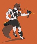 Rating: s
ID: 4910002
Date: 2024-07-10 13:04:21 -0400
Status: active
Score: 34
5:6 anthro bottomwear canid canine clothed clothing crossdressing gun hi_res mac-10 maid_uniform male mammal mawkvlt military_armament_corporation ranged_weapon shooting simple_background skirt solo submachine_gun uniform weapon post #4910002