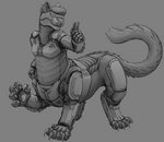 Rating: s
ID: 2562828
Date: 2021-01-08 16:06:48 -0500
Status: active
Score: 6
2021 5_fingers 5_toes ambiguous_gender arm_tuft armor armor_plates barefoot butt_tuft card claws clothed clothing digital_drawing_(artwork) digital_media_(artwork) digitigrade feet felid felid_taur feline feline_taur fingers fluffy fluffy_tail full-length_portrait fur fur_tuft grey_background grey_text greyscale guard hand_on_hip hat head_tuft headgear headwear holding_card holding_object leg_tuft long_tail looking_back looking_down machine mammal mammal_taur metal metallic_body monochrome paws portrait quadruped robot side_view simple_background sketch solo standing suit tail tail_tuft taur three-quarter_view toes tuft verkele post #2562828