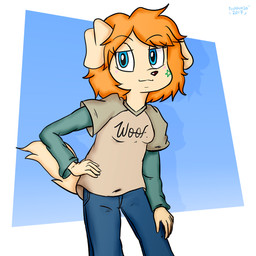 2017 5_fingers :3 anthro blue_eyes blush canine clothing dog female golden_retriever goldie_(unnam3d) hair half-closed_eyes hand_on_hip hand_on_knee jeans leaning leaning_forward looking_at_viewer mammal orange_hair pants simple_background smile solo unnam3d
Rating: Safe
Score: 1
User: GomenNe3939
Date: August 20, 2017 2017 5_fingers :3 anthro blue_eyes blush canine clothing dog female golden_retriever goldie_(unnam3d) hair half-closed_eyes hand_on_hip hand_on_knee jeans leaning leaning_forward looking_at_viewer mammal orange_hair pants simple_background smile solo unnam3d
Rating: Safe
Score: 1
User: GomenNe3939
Date: August 20, 2017