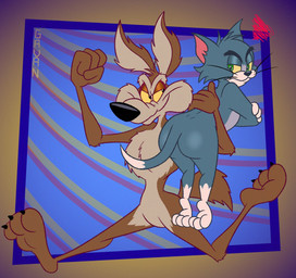 Rating: s
ID: 5675545
Date: 2025-06-29 14:03:26 -0400
Status: pending
Score: 7
2025 3_toes 4_fingers abstract_background alternate_version_at_paywall angry annoyed anthro arched_soles arm_tuft athletic belly big_butt biped black_eyes black_nose black_toe_claws brown_body brown_fur butt canid canine canis carrying_another cheek_tuft chest_tuft colored coyote crossed_arms crossover curling_toes digital_drawing_(artwork) digital_media_(artwork) dipstick_tail domestic_cat duo elbow_tuft eyebrows facial_tuft feet felid feline felis fingers fist flat_colors frowning_at_another fur gavanzude glancing_back glaring_at_another glistening glistening_butt gloves_(marking) green_eyes grey_body grey_fur half-closed_eyes hi_res humanoid_feet humanoid_hands humanoid_heel knee_tuft leg_markings leg_tuft looking_at_another looking_back looking_back_at_another looney_tunes male mammal markings metro-goldwyn-mayer multicolored_body multicolored_fur narrowed_eyes nude pattern_background paws pecs pinup plantigrade pose rear_view running shoulder_tuft signature simple_background skinny small_waist smile smiling_at_another smirking_at_another socks_(marking) soles striped_background tail tail_markings tan_belly tan_body tan_eyebrows tan_fur thomas_cat toes tom_and_jerry tuft two_tone_body two_tone_fur warner_brothers wasp_waist whisker_spots whiskers white_feet white_hands white_tail_tip wile_e._coyote yellow_sclera post #5675545