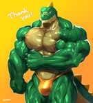Rating: s
ID: 2848451
Date: 2021-07-26 14:16:16 -0400
Status: active
Score: 47
abs anthro biceps big_muscles biped body_builder bodybuilder_competition bulge clothing contest countershade_face countershade_neck countershade_tail countershade_torso countershading digital_media_(artwork) digital_painting_(artwork) dinosaur english_text facial_markings fangs flexing flexing_muscles glistening glistening_arms glistening_body glistening_clothing glistening_legs gradient_background green_body green_countershading green_tail head_markings hi_res huge_muscles kemobuilder kuroma male markings monotone_clothing monotone_underwear multicolored_body multicolored_tail muscular muscular_anthro muscular_male nipples painting_(artwork) pecs portrait pose prehistoric_species red_eyes regin_(kuroma) reptile scalie shaded signature simple_background smile solo standing tail teeth text thong three-quarter_portrait two_tone_body two_tone_tail underwear vein veiny_muscles yellow_background yellow_body yellow_clothing yellow_tail yellow_thong yellow_underwear post #2848451