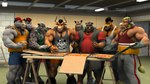 Rating: s
ID: 4262074
Date: 2023-08-29 18:09:20 -0400
Status: active
Score: 16
16:9 2_horns 3d_(artwork) allen_(braford) ankle_tuft anthro baseball_cap beard bench biceps black_body black_fur black_hair blonde_hair blue_bottomwear blue_clothing blue_shorts bottomwear bovid bovine braford brown_body brown_fur button_ears canid canine canis cattle ceiling_lamp chuck_(braford) clothing container cougar deltoids digital_media_(artwork) domestic_dog dozer_(braford) equid equine facial_hair facial_horn felid feline floppy_ears food footwear fur gabriel_(braford) gloves_(marking) goatee green_body green_bottomwear green_clothing green_fur green_shirt green_shorts green_tank_top green_topwear grey_body grey_bottomwear grey_clothing grey_fur grey_pants grey_shirt grey_skin grey_tank_top grey_topwear group hair hat headgear headwear highlights_(coloring) holding_object horn horse house_of_beef julian_(braford) kurt_(braford) lamp leg_markings leg_tuft lion male mammal markings mastiff molosser multicolored_body multicolored_clothing multicolored_fur multicolored_shirt multicolored_topwear muscular muscular_anthro muscular_male muscular_thighs nose_horn on_bench orange_body orange_clothing orange_fur orange_shirt orange_tank_top orange_topwear oscar_(braford) pantherine pants pattern_clothing pattern_shirt pattern_topwear pecs pizza pizza_box pizza_slice plank print_clothing print_shirt print_t-shirt print_topwear red_clothing red_hat red_headwear red_highlights red_shirt red_tank_top red_topwear red_wristband rhinoceros rottweiler shirt shoes shorts sideburns simon_(braford) sitting slightly_chubby slightly_chubby_anthro slightly_chubby_male sneakers snow_leopard socks_(marking) spots spotted_body spotted_fur stone_wall striped_clothing striped_shirt striped_topwear stripes t-shirt tail tail_tuft tan_body tan_fur tank_top topwear trash_can triceps tuft two_tone_body two_tone_fur wall_(structure) whiskers white_clothing white_hair white_shirt white_stripes white_tank_top white_topwear widescreen wristband yellow_body yellow_clothing yellow_fur yellow_shirt yellow_tank_top yellow_topwear post #4262074