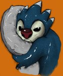 Rating: s
ID: 5535420
Date: 2025-04-28 01:06:16 -0400
Status: active
Score: 4
2025 5:6 alien ambiguous_gender anthro black_eyes blue_body closed_frown colored_sketch disney experiment_(lilo_and_stitch) frown frowning_at_viewer glistening glistening_body hug hugging_object hugging_pillow inpojuulaele lilo_and_stitch looking_at_viewer mouth_closed orange_background pillow red_nose simple_background sketch solo spike_(lilo_and_stitch) post #5535420