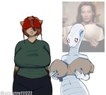 Rating: s
ID: 5565158
Date: 2025-05-11 17:53:53 -0400
Status: active
Score: 21
2025 anthro apode artist_name big_breasts bob_cut bra breasts brown_body brown_bra brown_clothing brown_fur brown_underwear claws clothing digital_drawing_(artwork) digital_media_(artwork) domestic_cat draconcopode duo espectro111222 eyelashes felid feline felis female finger_claws fingers fur grey_body grey_scales hair hi_res isabella_(yonstar_studios) legless long_neck mammal multicolored_body multicolored_fur naga orange_hair photo_reference pink_sclera red_bra red_clothing red_eyes red_underwear reference_image reptile scales scalie seki_(espectro111222) serpentine short_hair simple_background snake tan_body tan_fur text two_tone_body two_tone_fur underwear watermark white_background white_body white_scales post #5565158